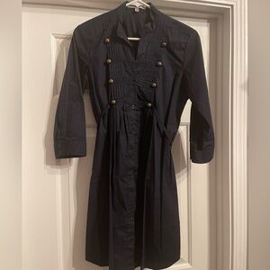 Bailey Blue Size Small Navy Blue Shirt Dress